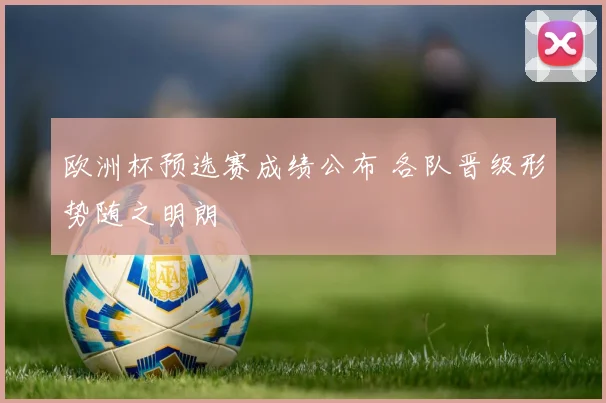 欧洲杯预选赛成绩公布 各队晋级形势随之明朗